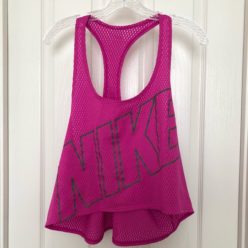 NWT Nike Pink Crop Top- Workout Top- Athleisure